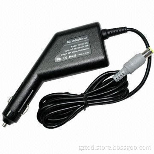 DC Adapter for Lenovo/IBM Laptop, 20V, 4.5A Car Charger, 7.9x5.0mm Notebook Power Supply